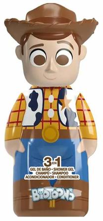 Vaikiškas šampūnas Toy Story Woody 3 in 1 Bath & Shower Gel + Shampoo + Conditioner, 300 ml