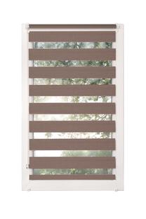 Ritininė užuolaida Mini Basic, šokolado sp., 38 cm x 150 cm