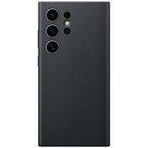 Telefono dėklas Samsung Vegan Leather, juoda sp., Samsung