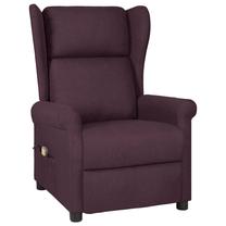 Tugitool VLX Massage Recliner 329656, violetne v., 95 cm x 73 cm x 103 cm