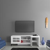 TV galds Kalune Design Revival, balta krās., 150 cm x 42 cm x 54 cm