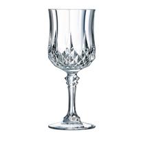 Vyno taurių komplektas Cristal dArques Longchamp V2321, krištolas, 0.25 l, 4 vnt.