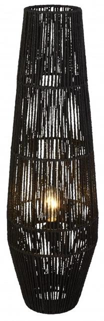 Toršeras Searchlight Rattan, 10 W, E27, juoda sp.