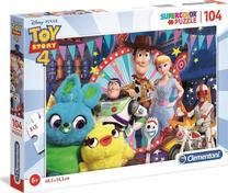 Dėlionė Clementoni Toy Story 4 27276, 33.5 cm x 48.5 cm, 104 vnt., įvairių spalvų