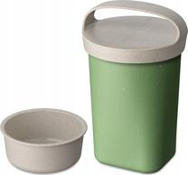 Toidukarp Koziol Buddy, 0.7 l, 10.4 cm x 10.4 cm, roheline v.