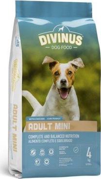 Kuiv koeratoit Divinus Adult Mini Chicken, kanaliha, 4 kg