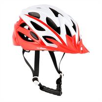 Шлемы велосипедиста Nils Extreme MTW210, белый цв./красный цв., L (59-65 см)