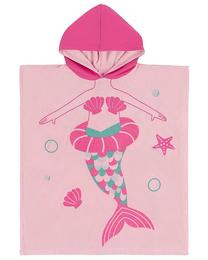 Pončas Zoocchini Hooded Poncho Marietta The Mermaid, rožinė sp., 71 cm x 60 cm