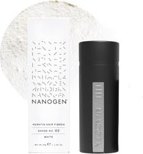 Matu pūderis Nanogen Keratin Hair Fibres 02 White, 30 g