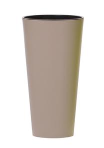 Gėlių vazonas Prosperplast DTUS300, plastikinis, Ø 30 cm, ruda sp./smėlio ruda sp.