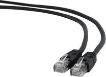 Провод Gembird PP6U UTP Cat6 Patch Cord RJ-45 8P8C, RJ-45 8P8C, 3 м, черный цв.