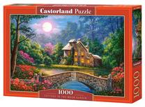 Dėlionė Castorland Cottage in the Moon Garden 1000 el. C-104208-2, 68 cm x 47 cm, 1000 vnt., įvairių spalvų
