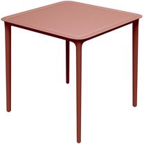 Lauko stalas Ferne Rimo, raudona sp., 77.5 cm x 77.5 cm x 74.5 cm