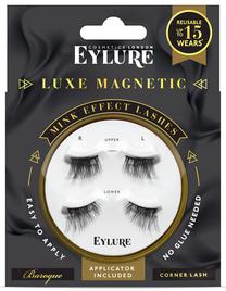 Magnētiskās skropstas Eylure Luxe Magnetic, melna krās.