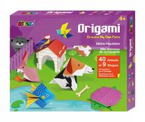 Набор для изготовления бумажных фигур Russell Origami Create My Own Pets, многоцветный