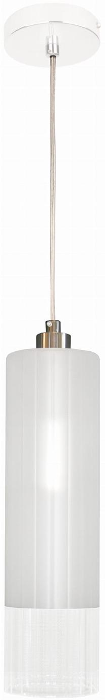 Valgusti rippuv Light Prestige Soller LP-598/1P, E14, 1 x 40 W, läbipaistev v./valge v. / hõbe v.