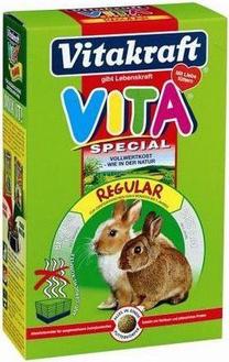 Maistas graužikams Vitakraft, triušiams, 0.6 kg