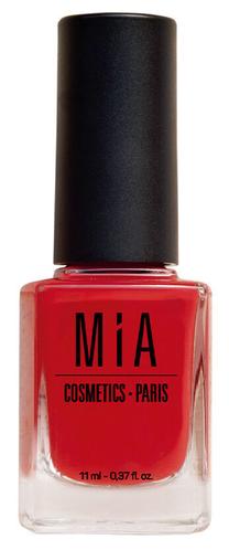Nagų lakas Mia Cosmetics Paris Enamel, poppy red sp., 11 ml