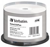 Ierakstāms kompaktdisks Verbatim, 4.7 GB, 50gab.