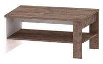 Žurnalinis staliukas Ares AS14, ąžuolo/balta, 110 cm x 60 cm x 45 cm