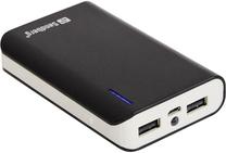 Lādētājs-akumulators (Power bank) Sandberg, 7800 mAh, balta krās./melna krās.
