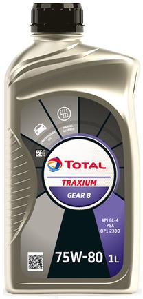 Käigukastiõli Total Traxium Gear 8 75W - 80, transmissiooni, 1 l