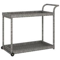 Baro stalas VLX 316667, pilka sp., 45 cm x 100 cm x 83 cm