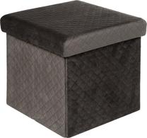 Pufas 5five, pilka sp., 30 cm x 31 cm x 31 cm
