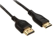 Провод InLine HDMI A male, Mini HDMI male, 1.5 м, черный цв.