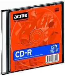 Ierakstāms kompaktdisks Acme, 700 MB