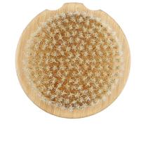 Щетка для тела Lussoni Bamboo, 9.5 см x 9.5 см, бежевый цв.