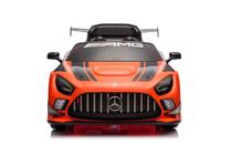 Детский электромобиль Mercedes AMG GT3, черный цв./oранжевый цв.