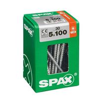 Medsraigtis, universalieji Spax, 5 x 100 mm, balta sp., 30 vnt.