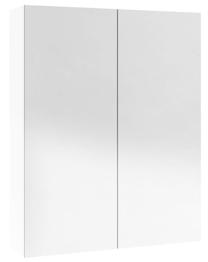 Pakabinama vonios spintelė su veidrodžiu VLX 331525, balta sp., 15 cm x 60 cm x 75 cm