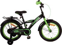 Vaikiškas dviratis, miesto Volare Thombike, juoda sp./žalia sp., 16"
