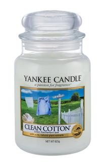 Svece, aromātiskā Yankee Candle, 110 h, balta krās.