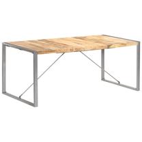 Stalas VLX 321564, šviesiai ruda sp., 180 cm x 90 cm x 75 cm