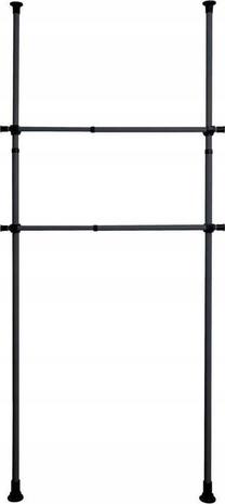 Drabužių kabykla Wenko Herkules, 75 - 120 cm, juoda sp.