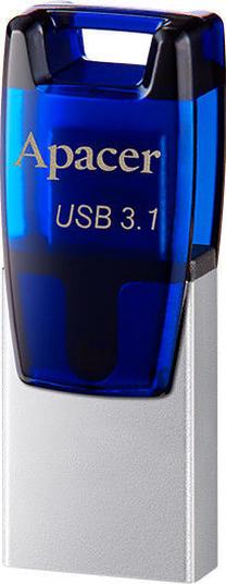 USB atmintinė Apacer AH179 OTG Series, 64 GB