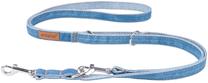 Regulējama siksna Amiplay Denim, zila krās., 1-2m x 2cm