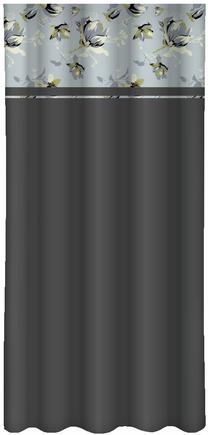 Nakts aizkari ZMO-025, grafīta krās./pelēka krās./zaļa krās., 160 cm x 250 cm