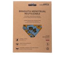 Menstruālās biksītes Inca Super Absorption, zila krās./melna krās./dzeltena krās., -, S