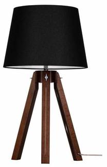 Galda stāvlampas Spot-Light Tripod 6115076, E27, 40W, melna krās./tumši brūna krās.