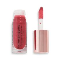 Lūpų blizgis Makeup Revolution London Shimmer Bomb, 4.6 ml, blaze