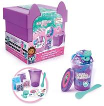 Slaima veidošanas komplekts Epee Gabby's Dollhouse Mystery Cat Box, violeta krās.