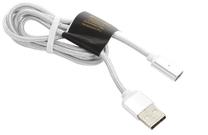 Laidas Accura, USB 2.0 Type A/Apple Lightning, sidabro
