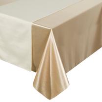 Staltiesė stačiakampė Glamo, smėlio, 140 x 300 cm