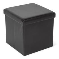 Pufas Domoletti 53000010503, juoda sp., 38 cm x 38 cm x 38 cm