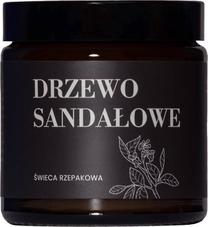 Svece, aromātiskā Mglife Sandalwood, brūna krās./melna krās.
