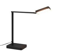 Darba galda gaismeklis Trio Pavia 570310132, LED, 12W, melna krās./melna krās.